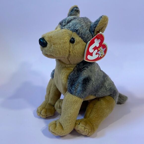 Sarge the Dog 2000 Ty Beanie Baby in Excellent Condition with ear and Tush tags - Picture 1 of 8